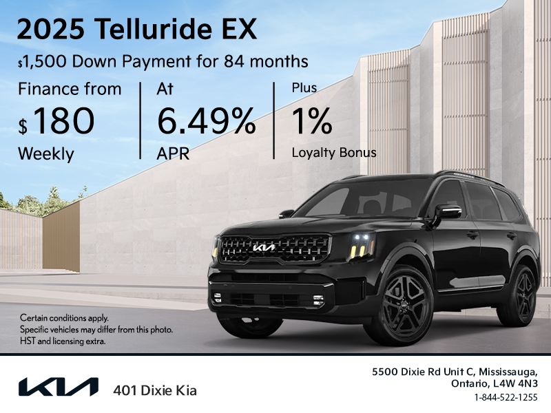 Get the 2025 Kia Telluride!