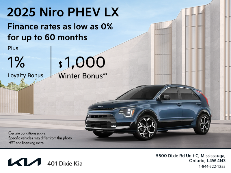 Get the 2025 Kia Niro PHEV!