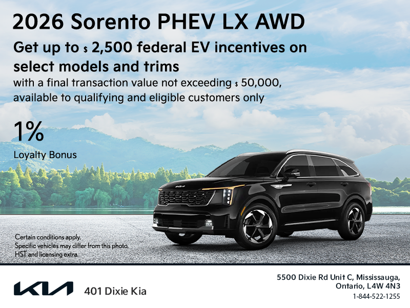 Get the 2026 Kia Sorento!