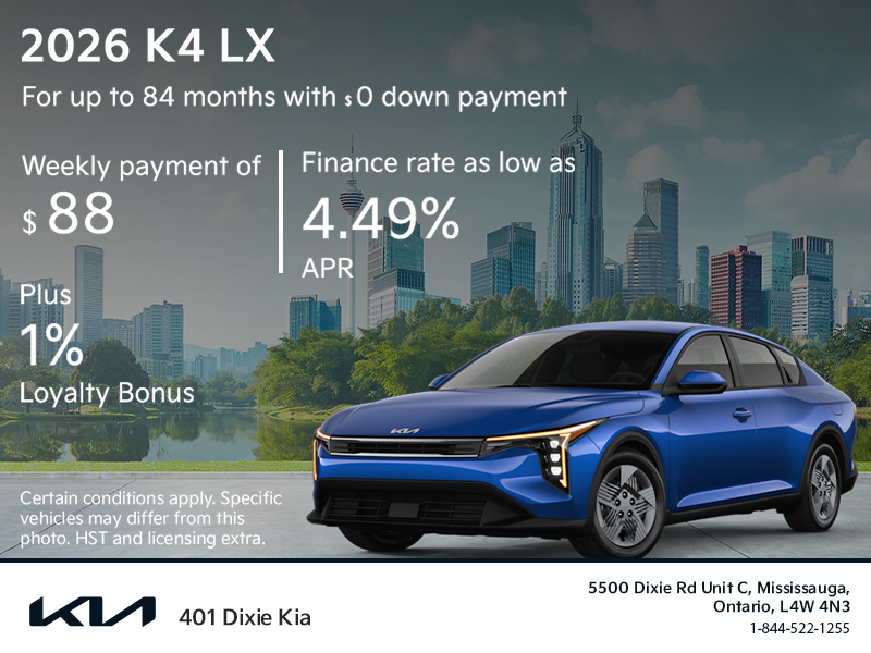 2026 Kia K4