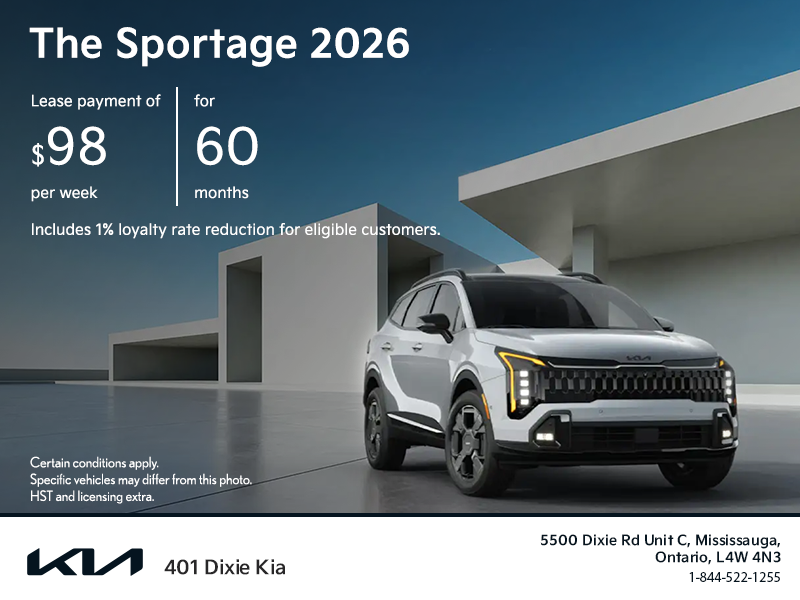 Get the 2026 Kia Sportage!