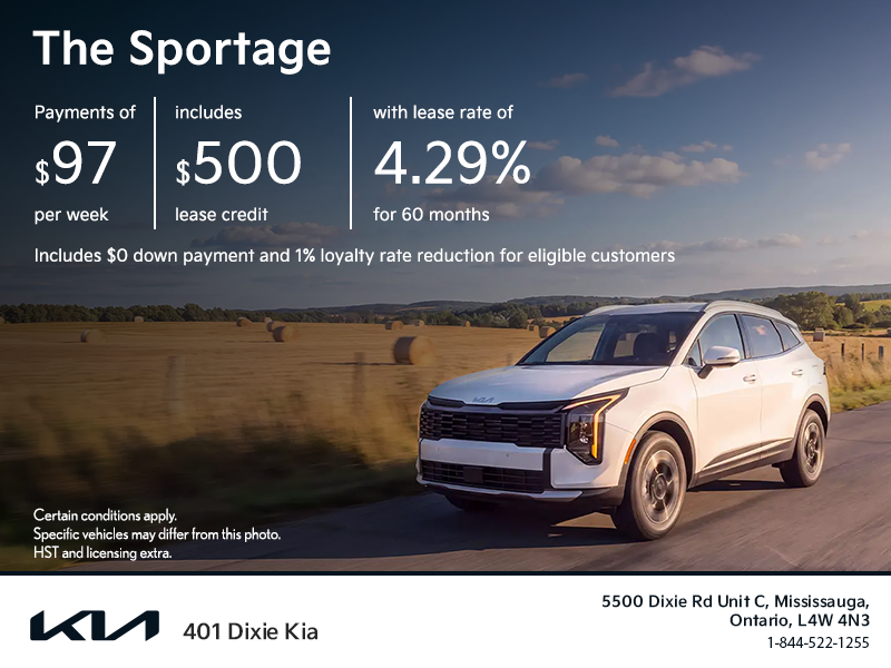 Get the 2026 Kia Sportage!