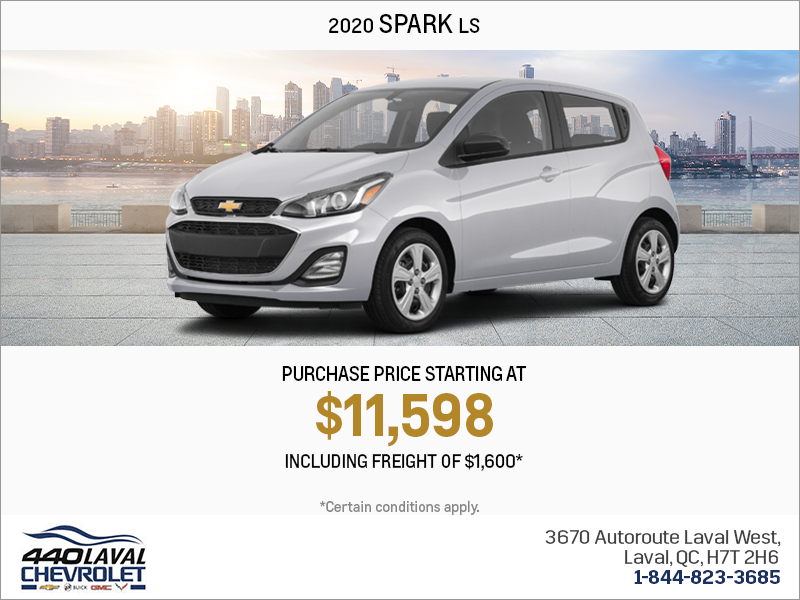 Get the 2020 Chevrolet Spark
