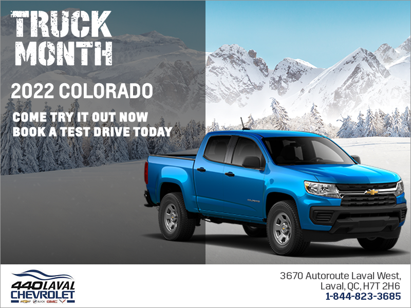 Get the 2022 Chevrolet Colorado
