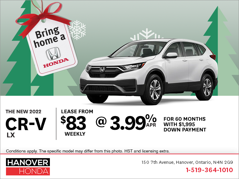 Hanover Honda  The 2021 HONDA CR-V EX-L in Hanover