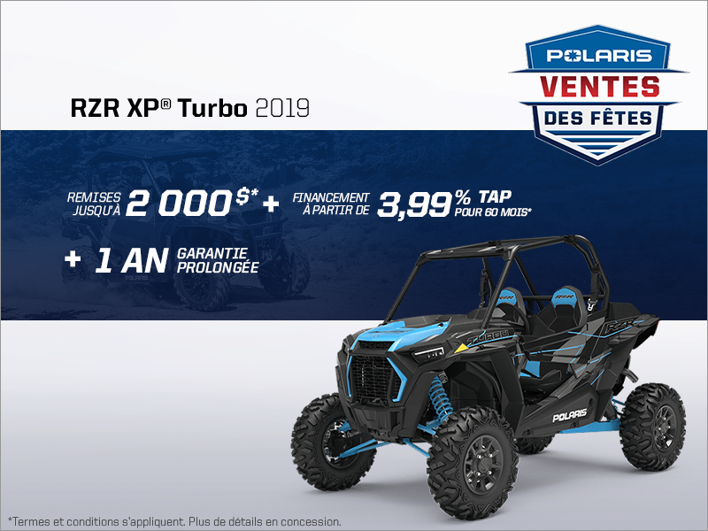 Épargnez sur le RZR XP Turbo Velocity 2019