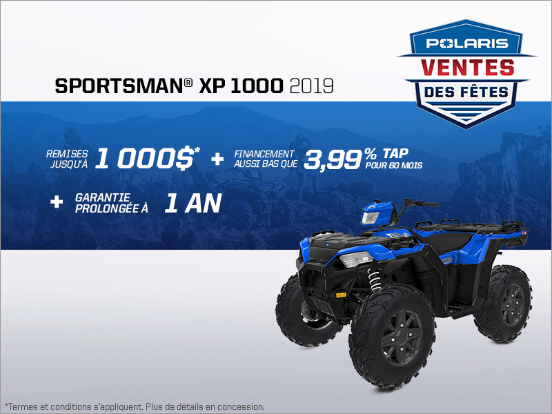 Épargnez sur le Sportsman XP 1000 2019
