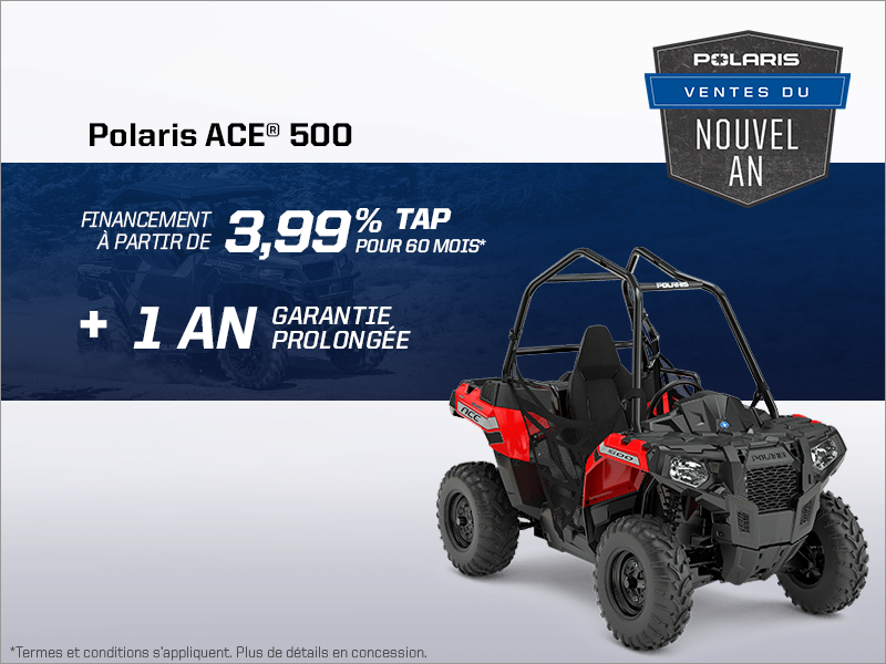 Épargnez sur le ACE 500 2019