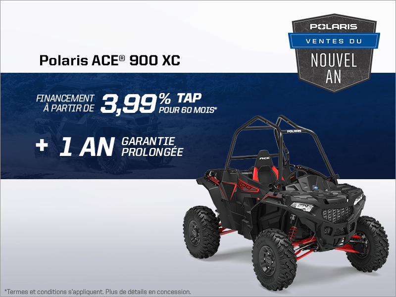 Épargnez sur le ACE 900 XC 2019