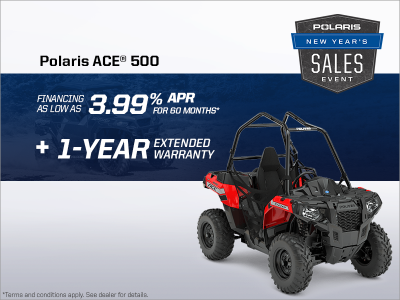 Save on the 2019 ACE 500