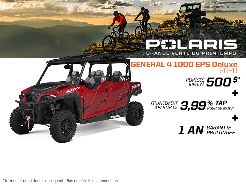 Épargnez sur le General 4 1000 EPS 2020