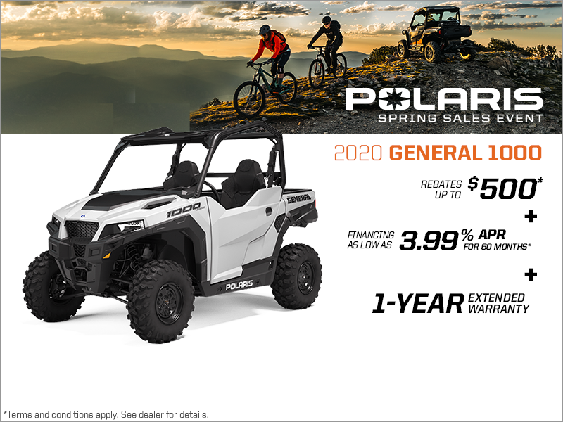 Save on the 2020 General 1000