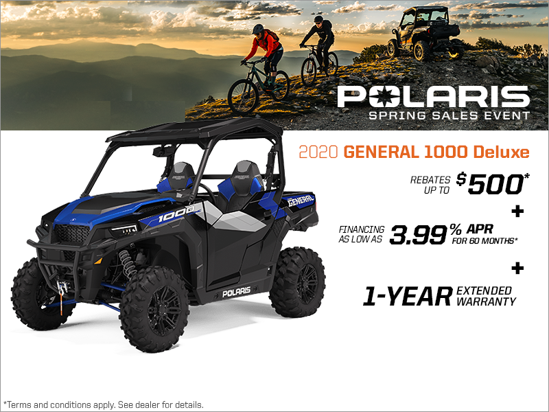 Save on the 2020 General 1000 EPS Deluxe