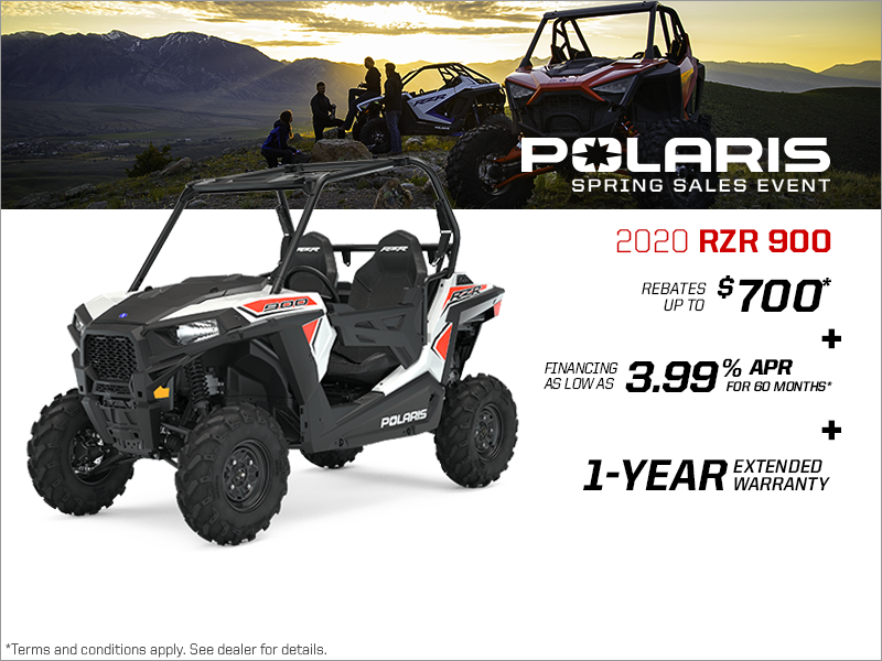 Save on the 2020 RZR 900
