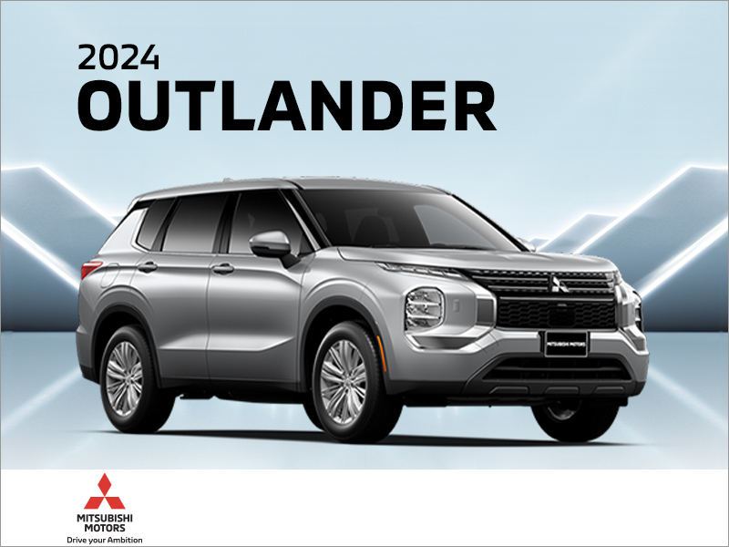 2024 Outlander SUV  Mitsubishi Motors Canada