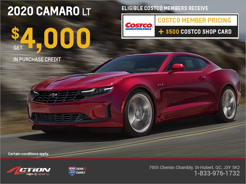 Get the 2020 Chevrolet Camaro