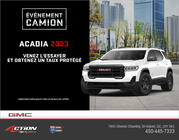 Le GMC Acadia 2023