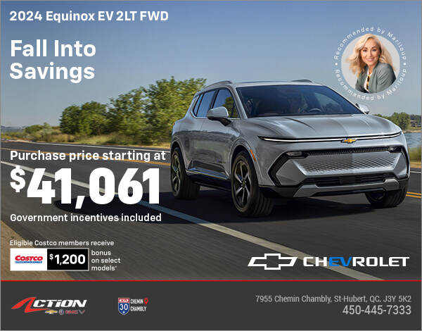 Get the 2024 Chevrolet Equinox EV