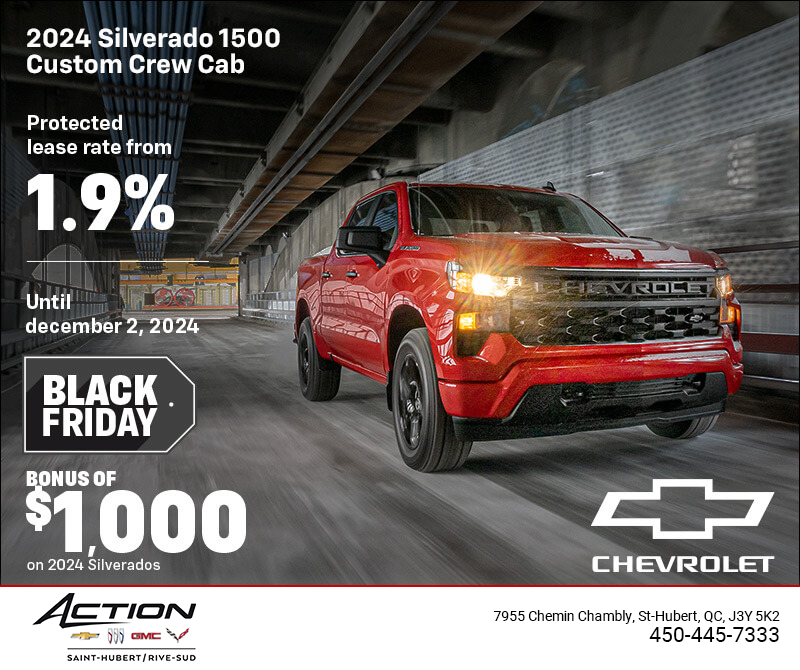 Get the 2024 Chevrolet Silverado 1500