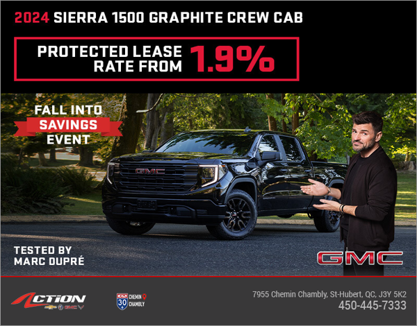 The 2024 GMC Sierra 1500 Graphite