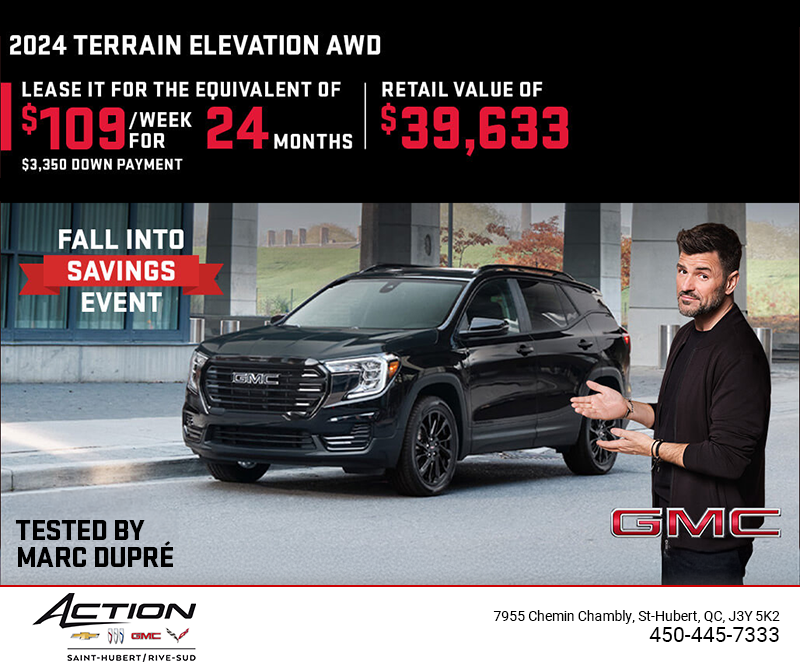 The 2024 GMC Terrain