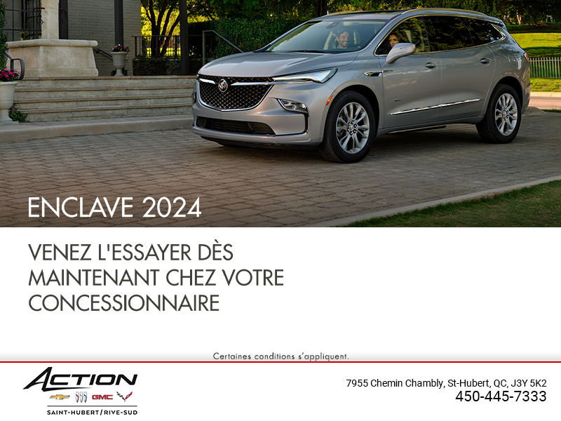 Procurez-vous le Buick Enclave 2024