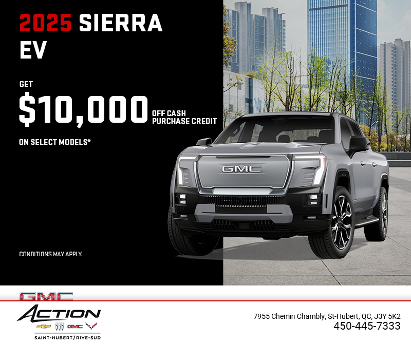 The 2025 GMC Sierra EV