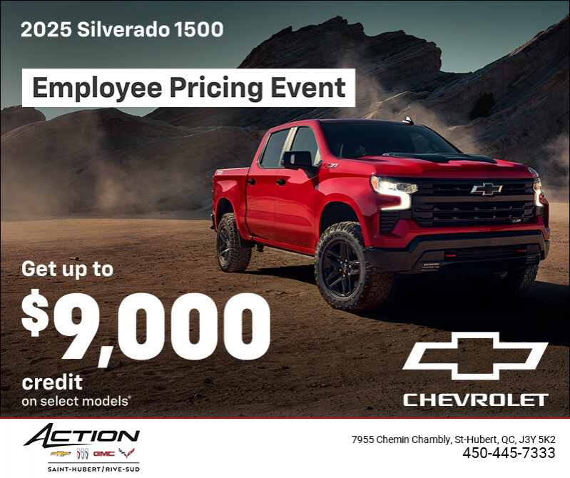 Get the 2025 Chevrolet Silverado 1500