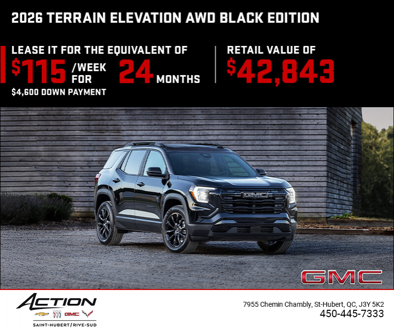 The 2026 GMC Terrain