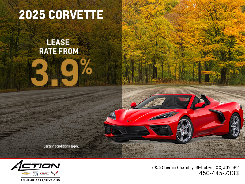 Get the 2025 Chevrolet Corvette