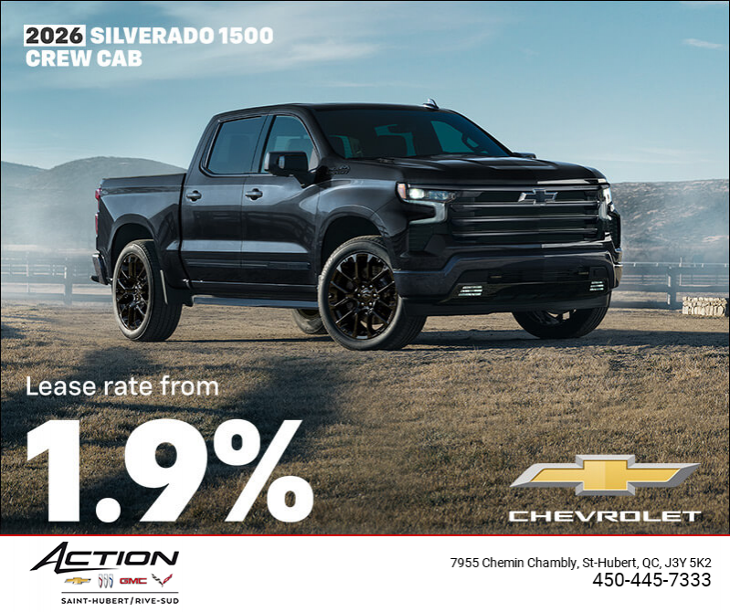 Get the 2026 Chevrolet Silverado 1500