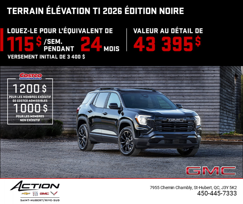 Le GMC Terrain 2026