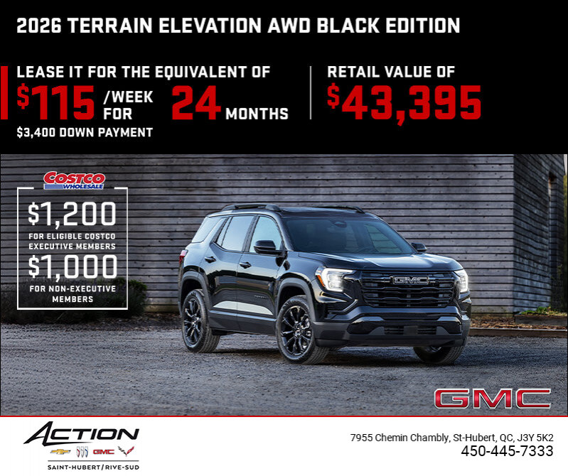 The 2026 GMC Terrain