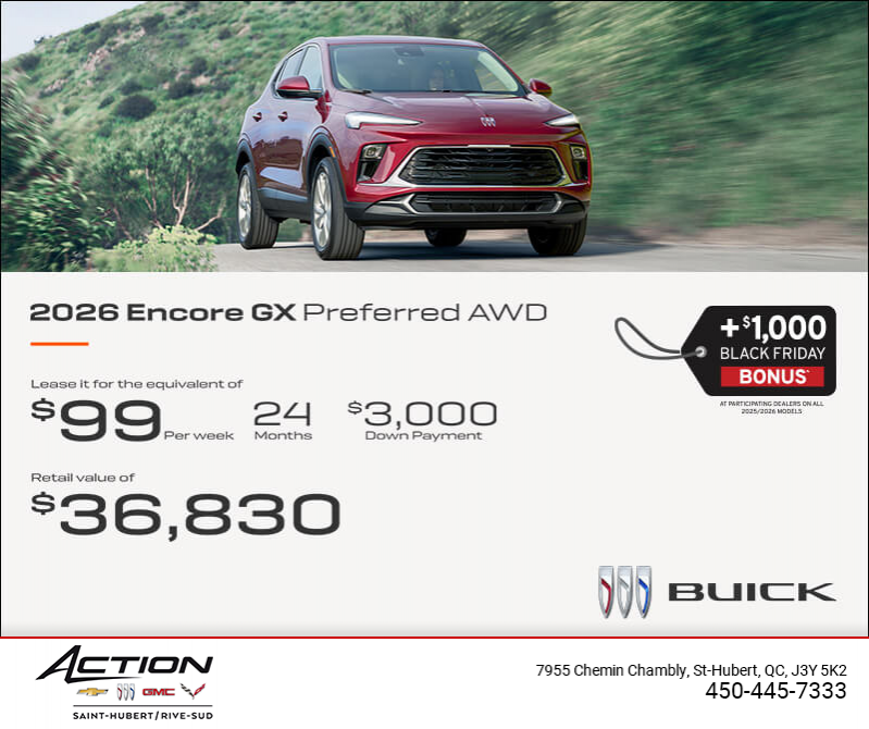 Get the 2026 Buick Encore GX