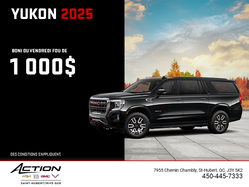 Le GMC Yukon 2025