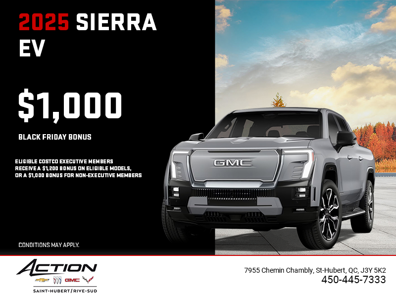 The 2025 GMC Sierra EV