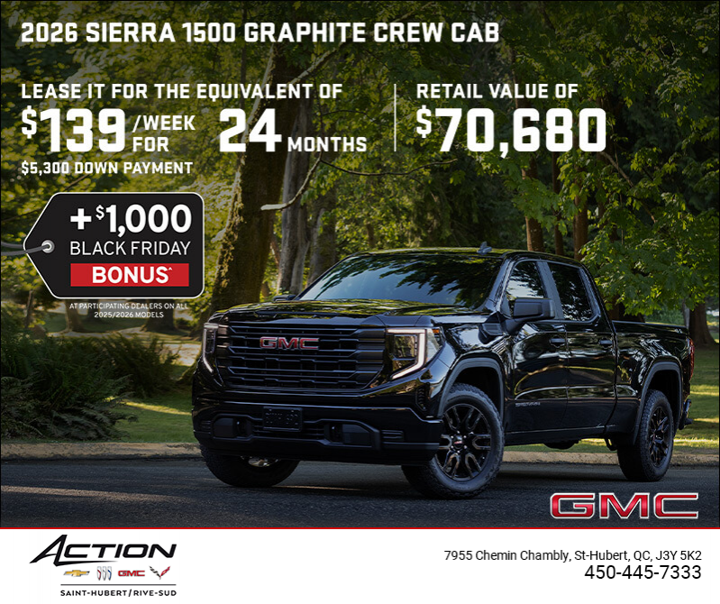 The 2026 GMC Sierra 1500
