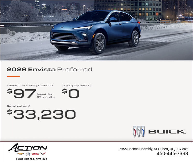 Get the 2026 Buick Envista