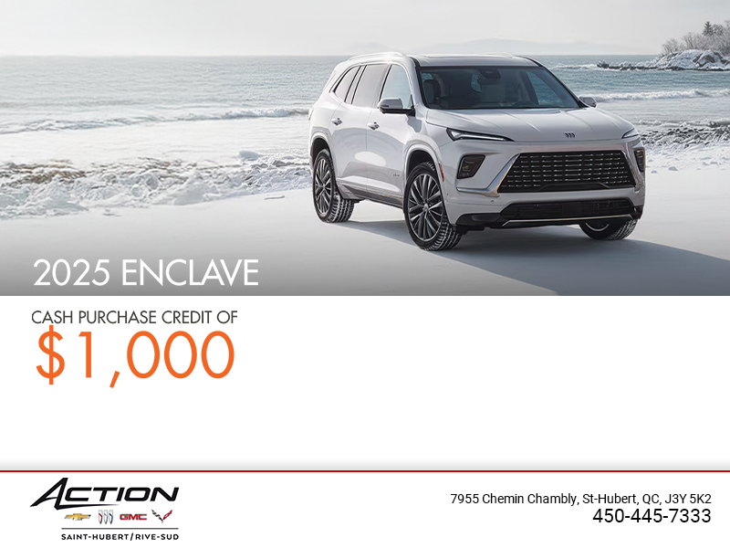 Get the 2025 Buick Enclave