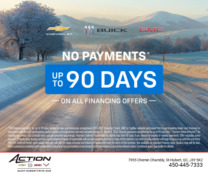 Chevrolet 90 Days Event!