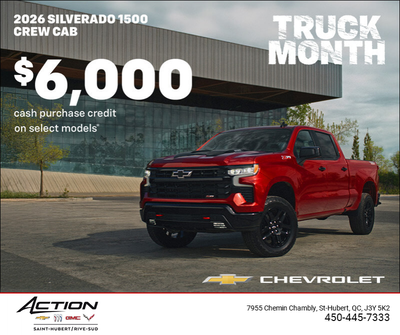 Get the 2026 Chevrolet Silverado 1500 Crew Cab