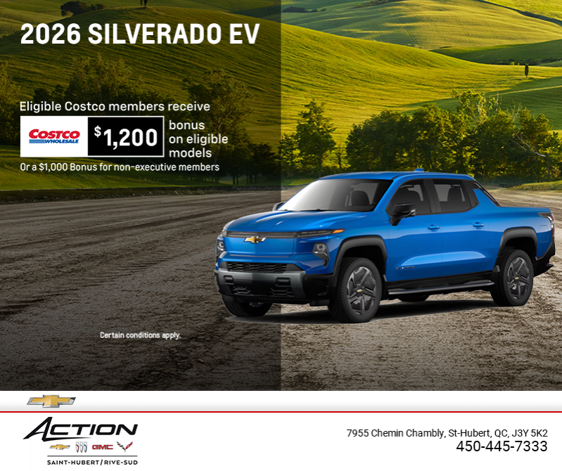 Get the 2026 Chevrolet Silverado EV