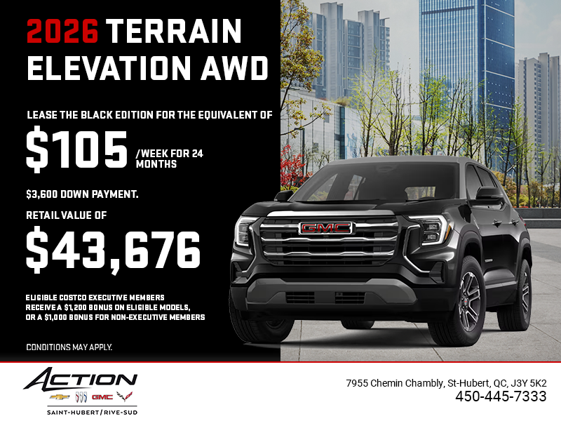 The 2026 GMC Terrain