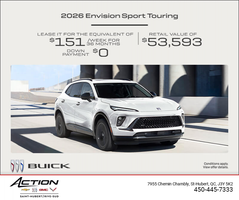 Get the 2026 Buick Envision