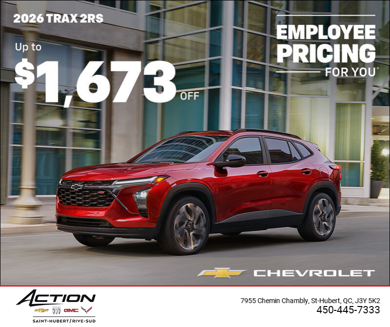 The 2026 Chevrolet Trax