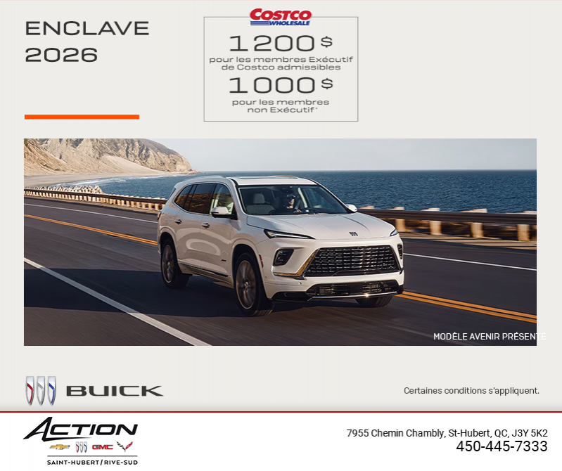 Procurez-vous la Buick Enclave 2026