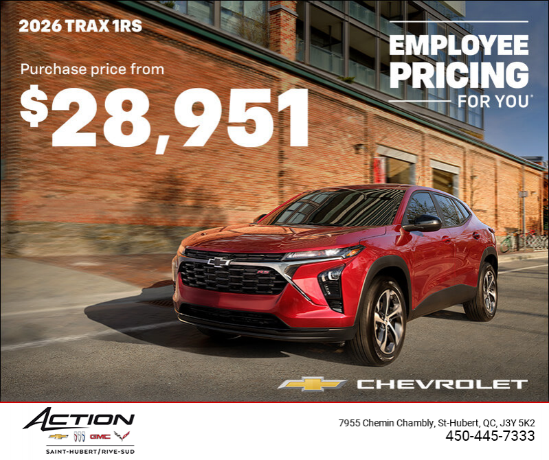 The 2026 Chevrolet Trax 2RS