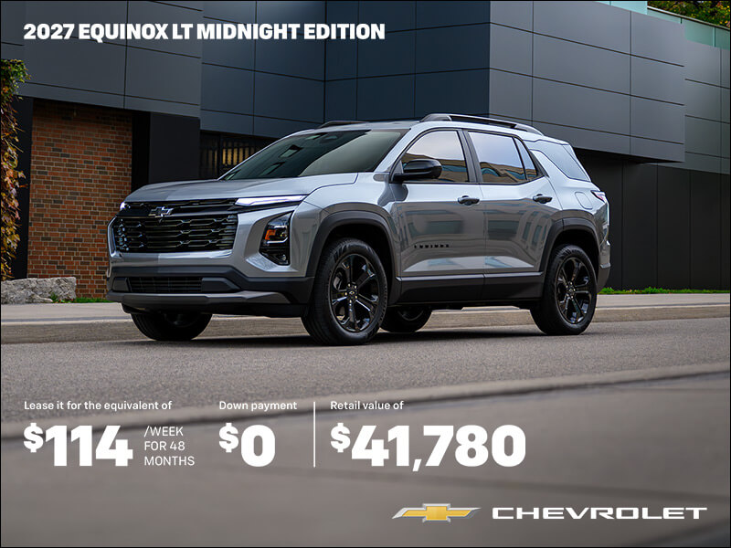 Get the 2026 Chevrolet Equinox