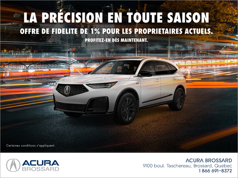 L'événement mensuel Acura