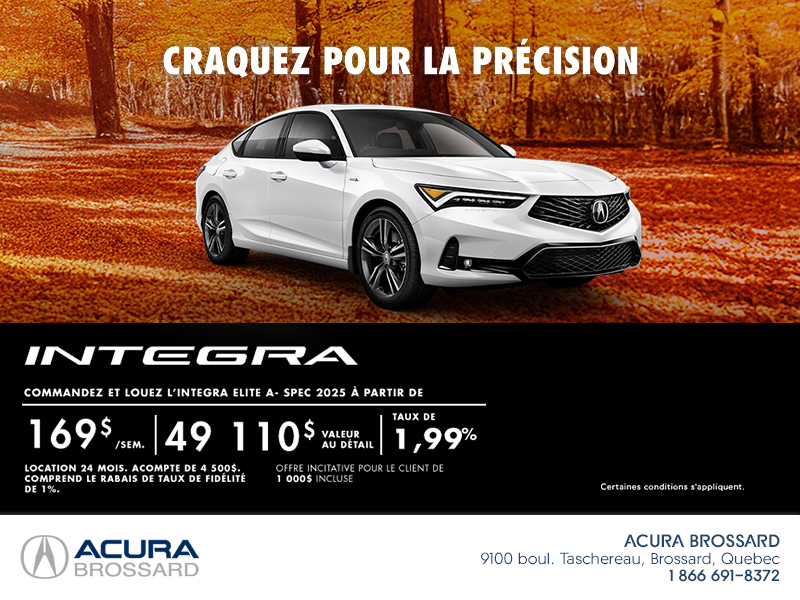 Acura Integra 2025